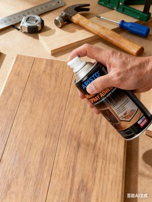 職人・DIYプロジェクトにおける強く耐久性のある結合のための永続的な無毒なアクリルスプレー接着剤